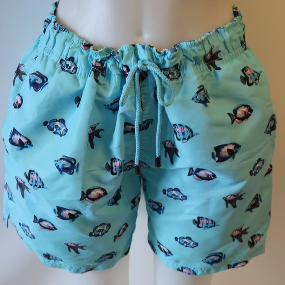 KIWI SAINT TROPEZ AQUAFISH SWIM TRUNKS 46 US/36 * - Picture 3 of 7